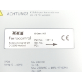 Ferrocontrol E-Darc V07 - 118114 - Antriebsregler SN:DPUB108131161351