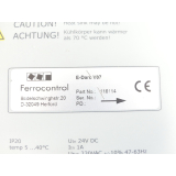 Ferrocontrol E-Darc V07 - 118114 - Antriebsregler SN:DPUB1E5120664154