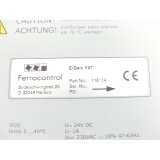 Ferrocontrol E-Darc V07 - 118114 - Antriebsregler SN:DPUB1E5112519314