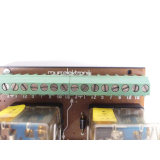 Murrelekronik RPK 2/4 Relaisplatte mit 2 AEG RH654 Relais