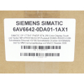 Siemens 6AV6642-0DA01-1AX1 SN:C-C7V00521 - mit 6 Monaten Gewährleistung!