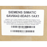 Siemens 6AV6642-0DA01-1AX1 SN:C-F9BP8296 - mit 6 Monaten Gewährleistung!