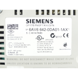 Siemens 6AV6642-0DA01-1AX1 SN:C-W7A79586 - mit 6 Monaten Gewährleistung!