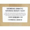 Siemens 6AV6642-0DA01-1AX1 SN:C-X7X43733 - mit 6 Monaten Gewährleistung! -