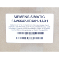 Siemens 6AV6642-0DA01-1AX1 SN:C-W6H32179 - mit 6 Monaten Gewährleistung! -
