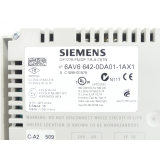 Siemens 6AV6642-0DA01-1AX1 SN:C-W6H31979 - mit 6 Monaten Gewährleistung! -