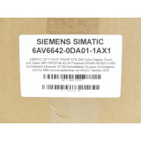 Siemens 6AV6642-0DA01-1AX1 SN:C-W8L70663 - mit 6 Monaten Gewährleistung! -