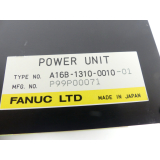 Fanuc A16B-1310-0010-01 Power Unit SN P99P00071