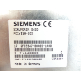 Siemens 6FC5247-0AA02-1AA0 PCI/ISA-Box E-Stand C SN T-L61000823 + 2 Karten