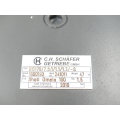 C.H. Schäfer Getriebe BG170 / 7.5:1 / 1.1 / 1.2 / -S Id.Nr. 241011 SN:1690193