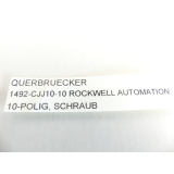Rockwell 1492-CJJ10-10 Querbrücker VPE 17 10-Polig - ungebraucht! -