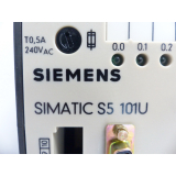 Siemens Simatic S5 - 101U 6ES5101-8UA13 Zentralgerät 220/240V E-Stand: 3