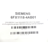 Siemens 6FX1118-4AB01 Karte SN 4500 - ungebraucht! -