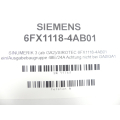 Siemens 6FX1118-4AB01 Karte SN 11763 - ungebraucht! -