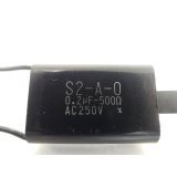 S2-A-0 Kondensator 0.2µF-500 ohm AC250V