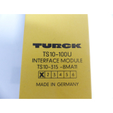 Turck TS10-100U / TS10-315-8MA11 Schnittstellenmodul Stand: 1