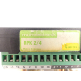 Murr Elektronik RPK 2/4 Relaissockelbaustein + 2x Haller H2561 Bv-1061 Relais
