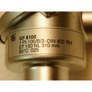 Gräff Temperaturfühler GF 8100 1xPt100/B/2