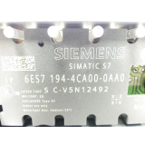 Siemens 6ES7194-4CA00-0AA0 Anschlussmodul E-Stand 1 SN C-V5N12492