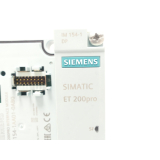 Siemens 6ES7154-1AA01-0AB0 Interface Modul E-Stand 3 SN C-J5K33591 zu ET 200PRO