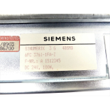 Siemens 6XG3407-1AA02 SN 226104.7135.01 + 6FC3761-1FA-Z + W2S130-BM03-01