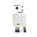 Siemens 5SY41 MCB A10 Leistungsschutzschalter + 5ST3010 AS Hilfsstromschalter