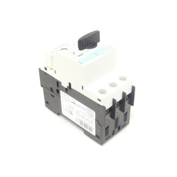 Siemens 3RV1421-4BA10 Leistungsschalter + 3RV1901-1E Hilfsschalter
