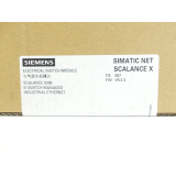 Siemens 6GK5208-0BA10-2AA3 SCALANCE X208 SN:V994196030 - ungebraucht! -