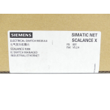 Siemens 6GK5208-0BA10-2AA3 SCALANCE X208 SN:VPP4196033 -...