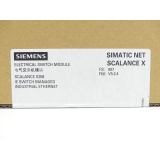 Siemens 6GK5208-0BA10-2AA3 SCALANCE X208 SN:VPP4205492 -...