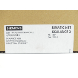 Siemens 6GK5208-0BA10-2AA3 SCALANCE X208 SN:VPP4205486 -...