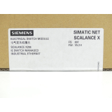 Siemens 6GK5208-0BA10-2AA3 SCALANCE X208 SN:VPP4196032 - ungebraucht! -