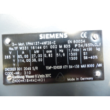 Siemens 1PH4137-4NF26 - Z Hauptspindelmotor SN: YFW3311614401002 - ungebraucht! -