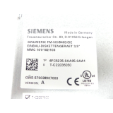 Siemens 6FC5235-0AA05-0AA1 Einbau-Diskettengerät SN TC22036050 + 570101.0040.00