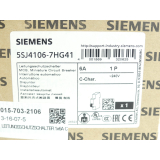 Siemens 5SJ4106-7HG41 Leitungsschutzschalter 6A - ungebraucht! -