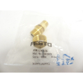 Festo LFMA-D-MINI-A / 192566 Filter mit ESK-1/4-1/4 Doppelnippel ungebraucht