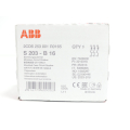 ABB 2CDS 253 001 R0165 / S203-B16 Sicherungsautomat - ungebraucht! -