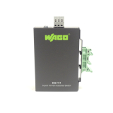WAGO 852-111 5-Port 100Base-TX Industrial Eco Switch VTK119000468 - ungebr.! -