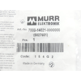 Murr Elektronik 7000-14021-000000 Schraubklemmanschluss - ungebraucht! -