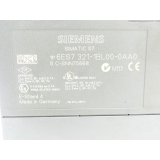 Siemens 6ES7321-1BL00-0AA0 Digitaleingabe SM 321 E-Stand: 4 SN:C-SNN75668