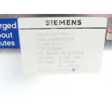 Siemens 6EW1861-3AB Stromversorgung E-Stand: G SN:Q6/276748