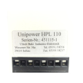 Unipower HPL110 Lastwächter SN 451115-1 3x(380-440)VAC 240V/5A Version 4
