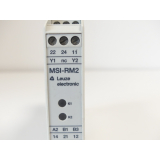 Leuze Relay Module MSI-RM2 549918 24V AC/DC 3A 10ms SN 120454764