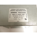 Siemens 6SN1111-0AA01-1AA0 Filtermodul SN: 02041