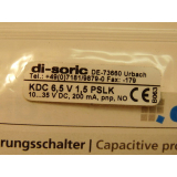 di-soric KDC 6,5 V 1,5 PSLK Kapaz.Näherung