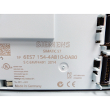 Siemens 6ES7154-4AB10-0AB0 Interface Module SN: C-E4VF44912014 E-Stand: 03