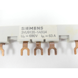 Siemens 3VU9135-1AB04 3-Phasen Sammelschiene 690V 63A