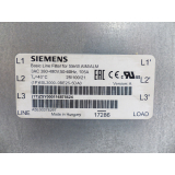 Siemens Simodrive 611 6SL3000-0BE25-5DA0 Basic Line Filter - Version: A