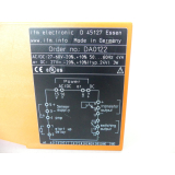 IFM electronic DA0122 Stillstandwächter 24-60V~ 50/60Hz, 5VA