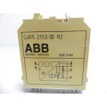 ABB GJR5 2153 00 R2 Controller VDE 0160